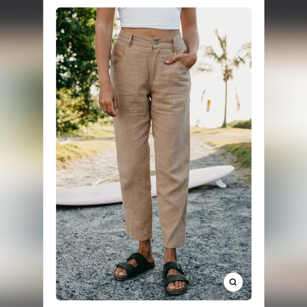 OTTWAY The Label Miller Linen Pants